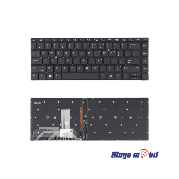 Tastatura za laptop HP Elitebook X360 1040 G4 1040 G5 1040 G6 so backlight Small Enter